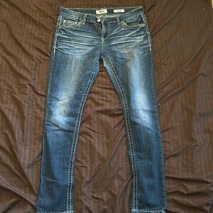 Daytrip lynx skinny distressed jeans. Size 32